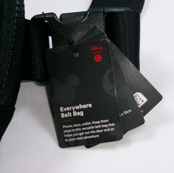 Lululemon | Disney Mickey Mouse 1L Everywhere Belt Bag Black NEW WITH TAGS! - Picture 15 of 16